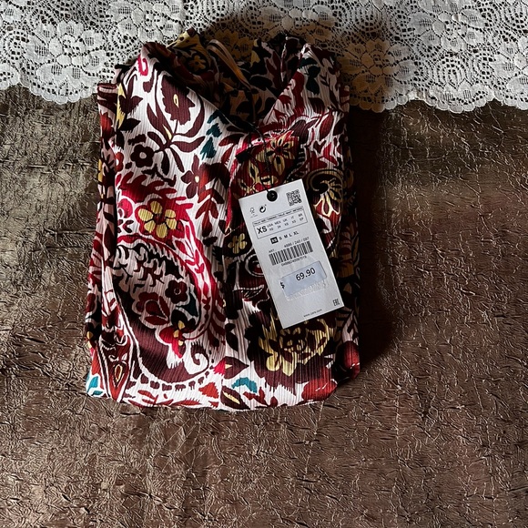 Zara Print Dress - Picture 9 of 10